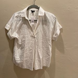 Ann Taylor XS linen shirt